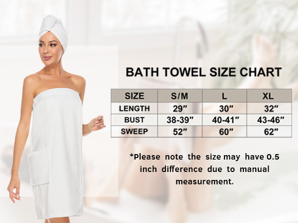 Orrpally Women Shower Wrap Robe