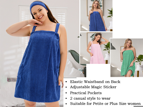 plus size robe for women