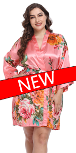 floral robes