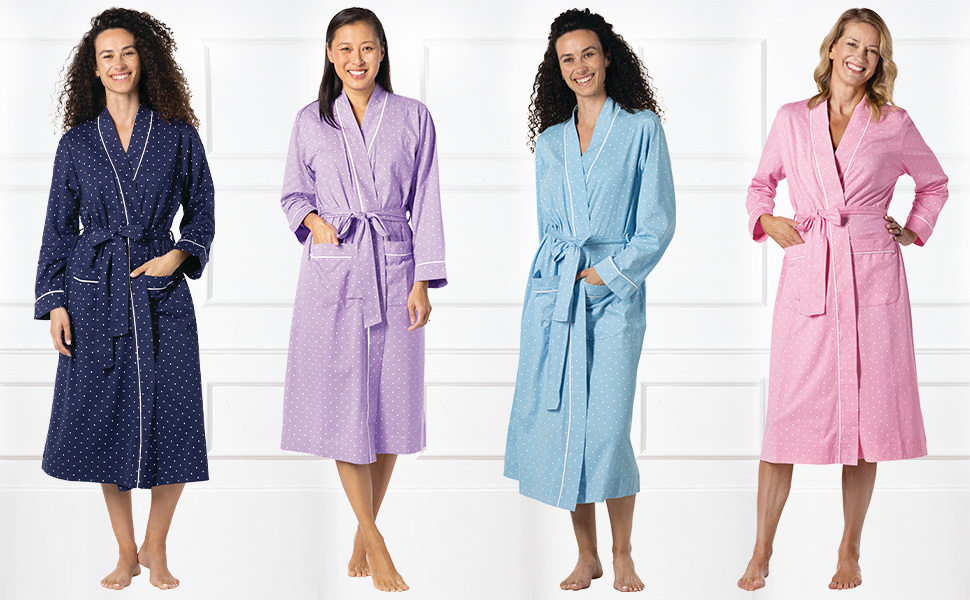 lineup of women in robes