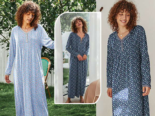 print nightgown