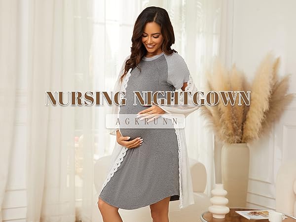 NURSING NIGHTGOWN