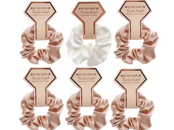 Bridesmaid Scrunchies