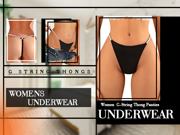 cotton thongs for women