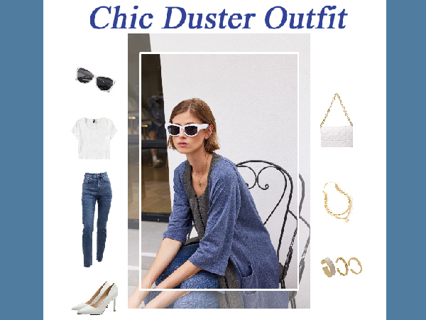 outfits duster for women