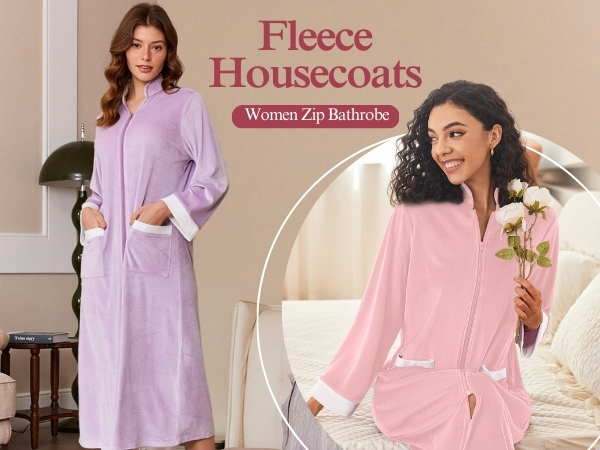 Zipper Robes for Women