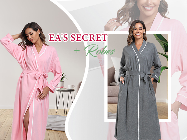 bathroom robes for women