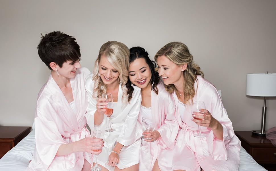 bridal robes bridesmaid robes bride robes satin robes for bridesmaids robes silk robes