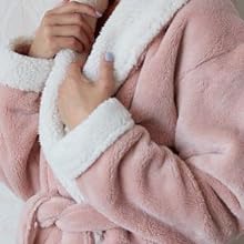 Pink Keila Sherpa Robe