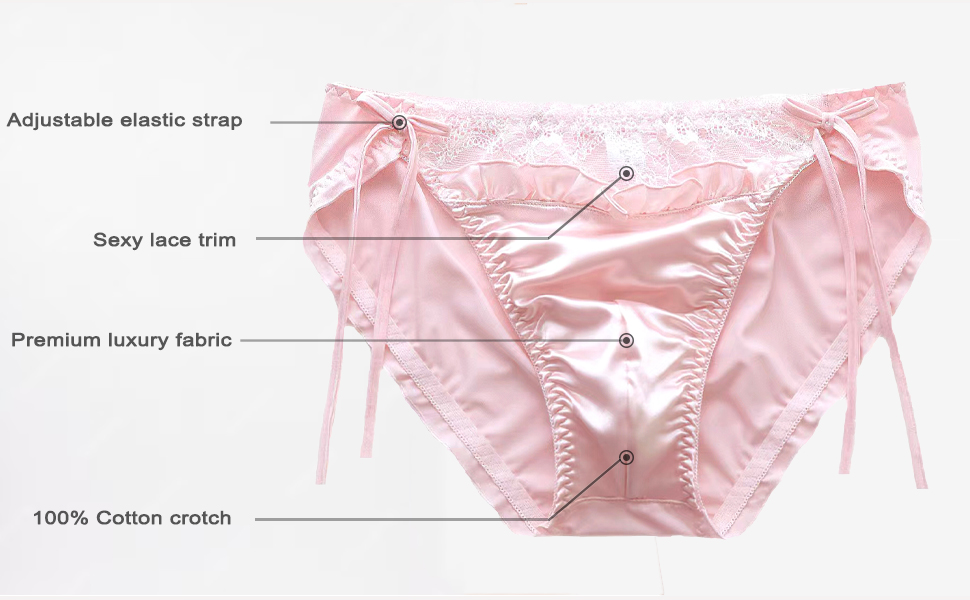 satin panties for women