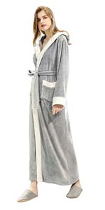 women hooded robes