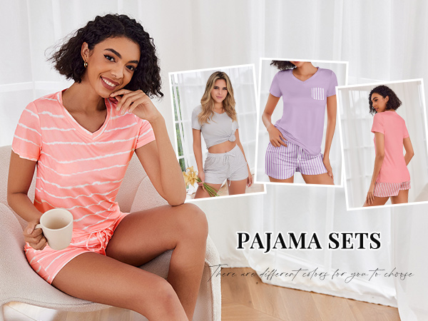 pajama sets for women 2 piece