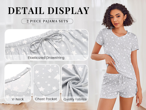 2 piece pajama sets 