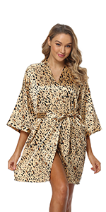 Leopard Robe