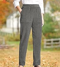 Ladies Corduroy Dress Pants