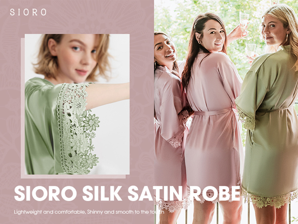 silk robes