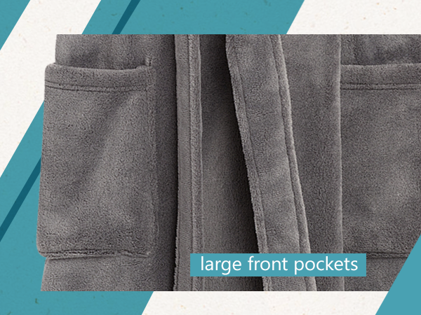 large front pockets small