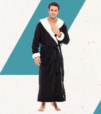 long sherpa robe