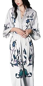 kimono robe white