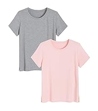 Women&amp;amp;amp;amp;#39;s Viscose Pajama Top Crew Neck Sleep T-Shirt