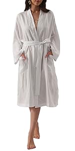 linen robe