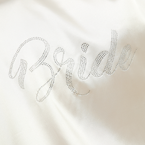 bridal robe