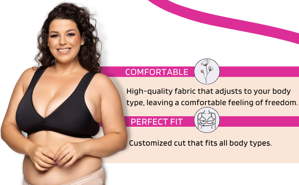 plus size bar maiden lift best fit daily seamless sutia braeveryday ropa interior femenina 