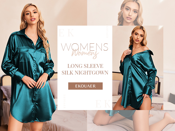 satin nightgown