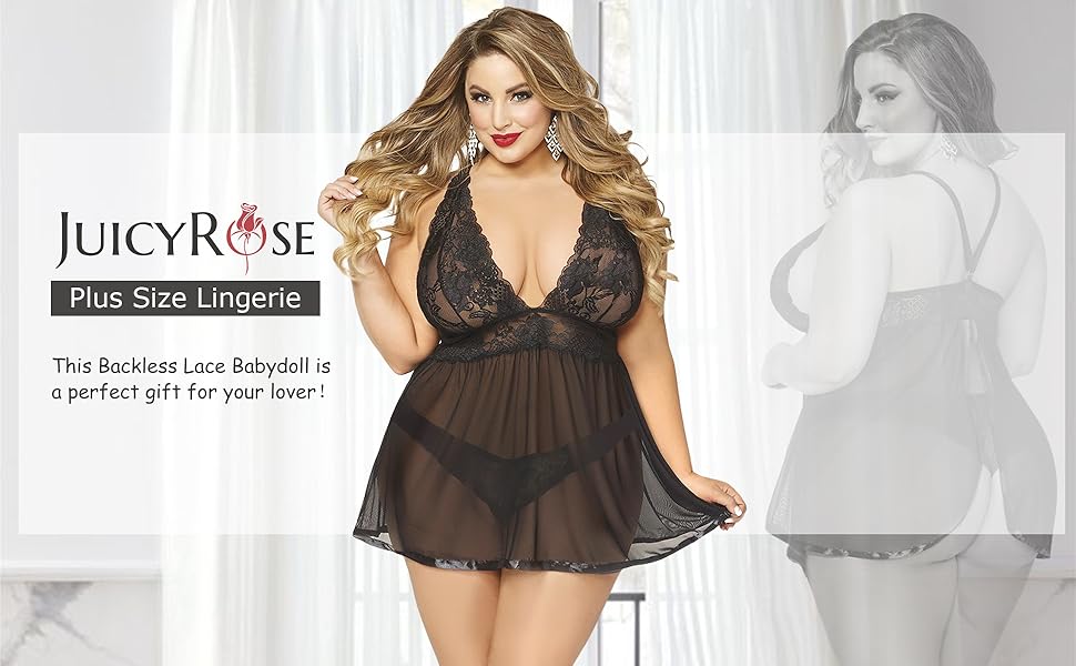 JuicyRose Plus Size Lingerie