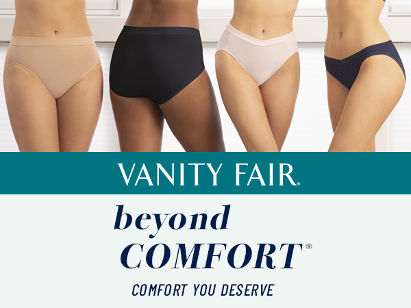 beyond comfort, womens panties, vanity fair