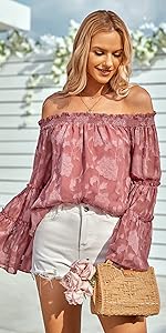 Women Sexy Off The Shoulder Tops