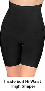 Inside Edit Hi-Waist Thigh Shaper