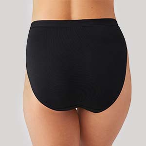 UNDERSTATED COTTON HI CUT PANTY