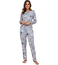 comfy pajamas for women set