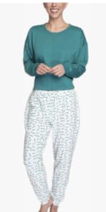 summer fall comfy soft pj set pajama set sleep set cool prints