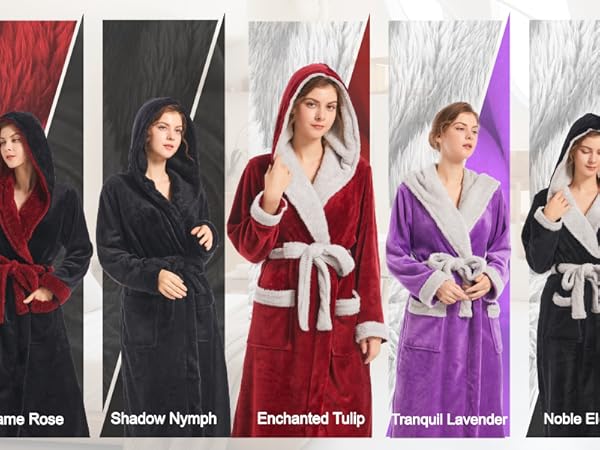 womens bathrobe