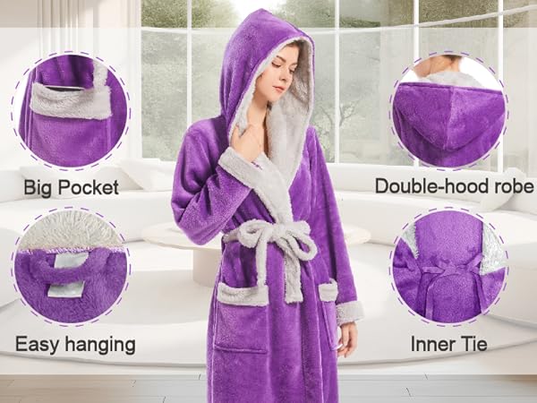 womens bath robe