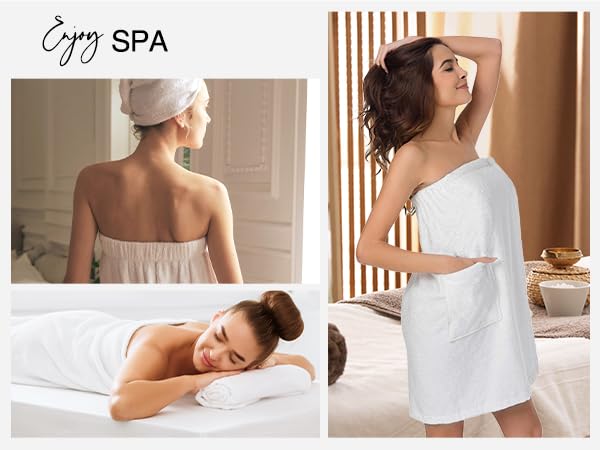 spa bath robe