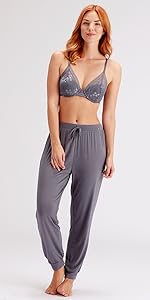 Botanical Lace Loungewear Pant