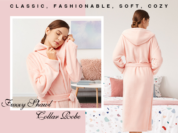 plush robes for women