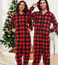 Couple Onesie Pajama Sets