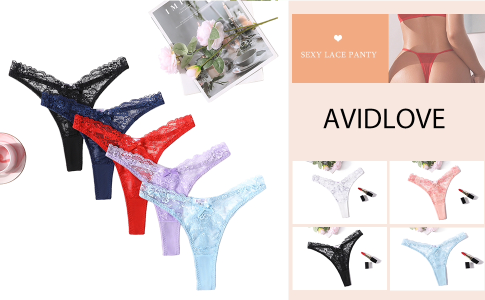 women sexy lace thongs