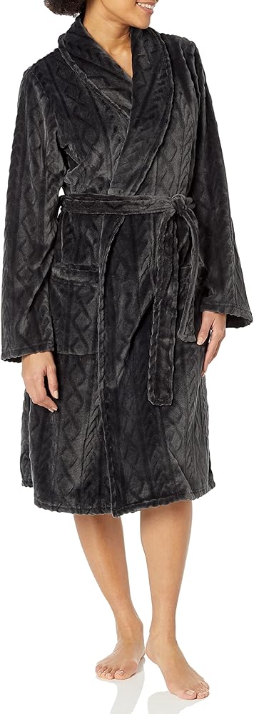 PJ Salvage womens Loungewear Cable Knit Robes Robe