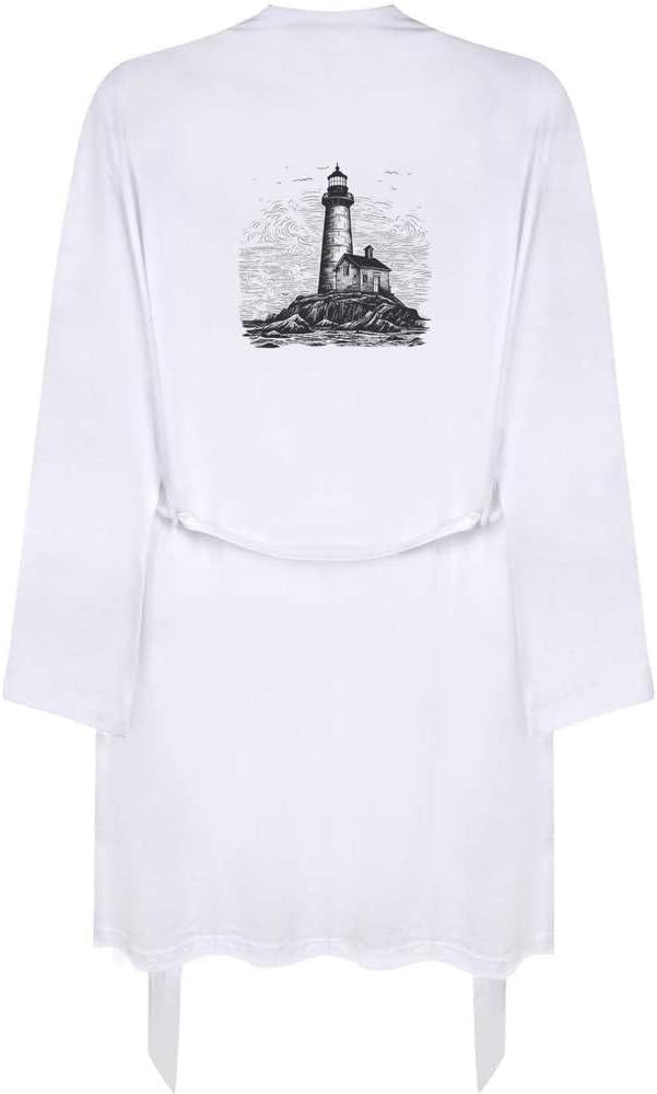 'lighthouse' Adult Dressing Robe/Gown (RO042627)