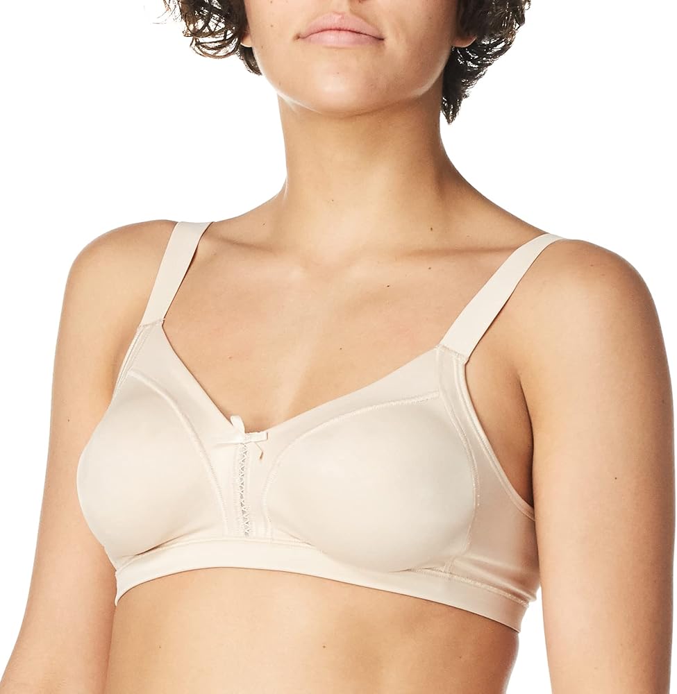 Bali Women's Double Support Wireless Soft Touch with Cool Comfort Bra DF0044