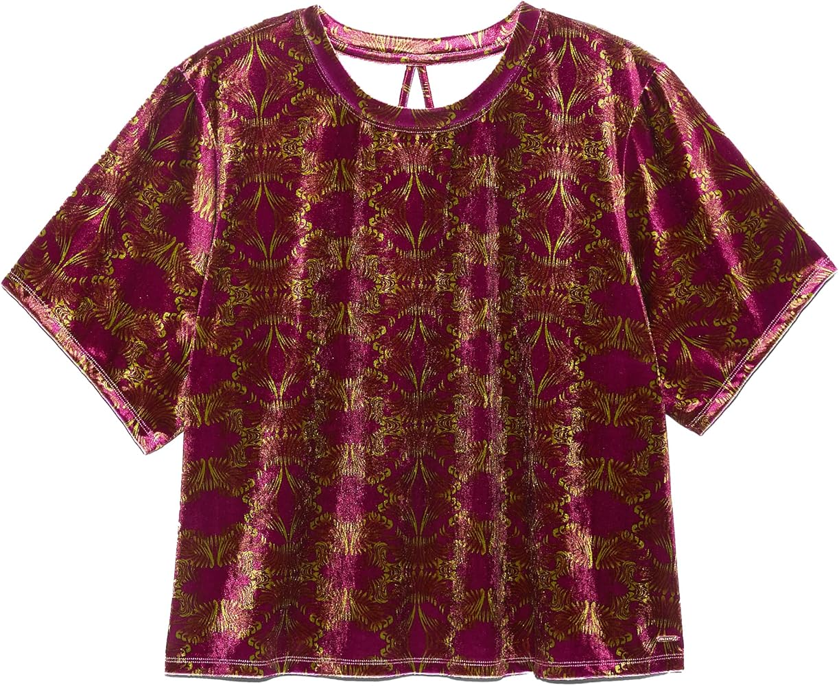 Savage X Women's Psychedelic Velvet Sleep Top