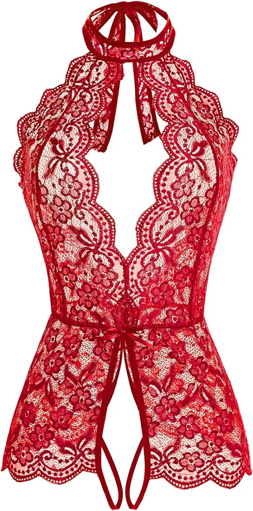 Ababoon Women One Piece Lingerie Lace Sexy Baby Dolls Teddy Sleepwear