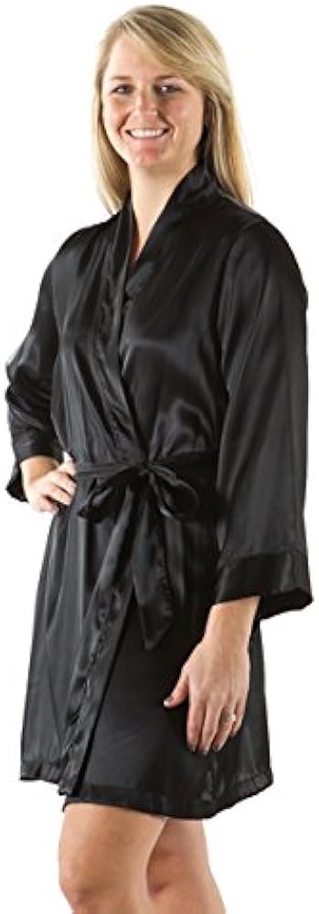 Women's Satin Kimono Robes Short Style (XS-XXXL)