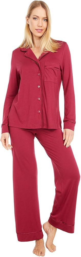 Cosabella Women's Bella Petite Long Sleeve Top & Pants Pajamas Set