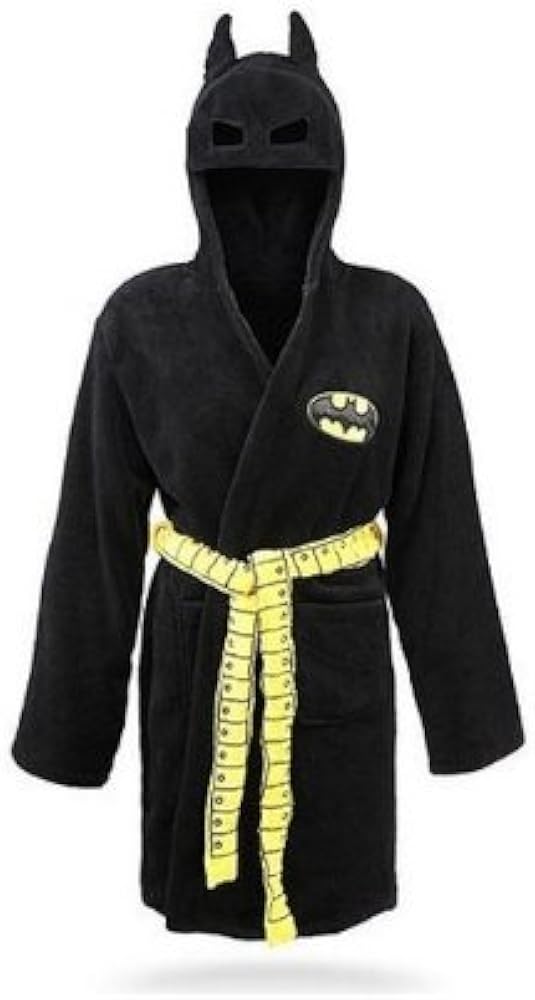 Batgirl Bathrobe - Black,S/M